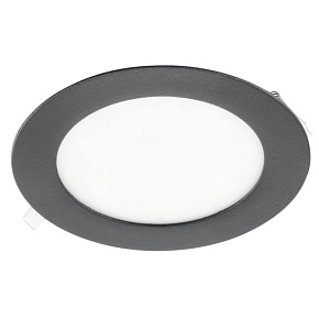 GTV LED podhledové svítidlo LD-ORW13W-NBP-10 ORIS Plus 13W vestavný černý,