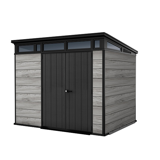 Pent Signature zahradní domek 9 × 7 Storm Grey