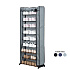 Herzberg HG-8076: 9-Tier Small Shoe Rack Organizer (Gray)