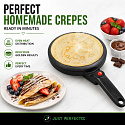 Just Perfecto JP-CRP20 : crêpière électrique, crêpière à immersion ou crêpière