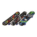 Skateboard drevěný 60cm 3 barvy ve fólii