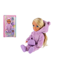 Panenka Ankiki v overalu s kabelkou 14cm v blistru