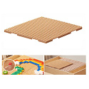 MASTERKIDZ Drewniany Stół Edukacyjny + AKCESORIA STEM WALL + 135 Klocków
