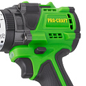Aku vrtací šroubovák Procraft PA18ProBL-1B-C