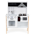 Drewniana kuchnia dla dzieci + dźwięki światełka ECOTOYS