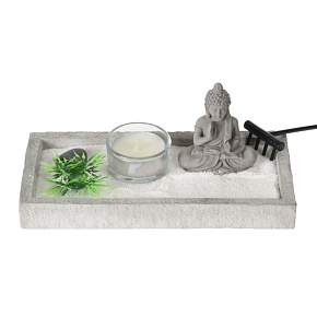 ZEN relaxační sada s figurkou Budhy 19 x 10 x 8 cm