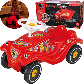 BIG Odrážedlo Bobby Car Classic s klaksonem Svítící