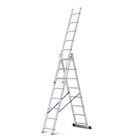 Žebřík hliníkový třídílný 3x6 Procraft PLA3.340