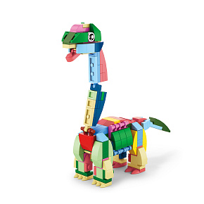 Stavebnice dino 12 figurek