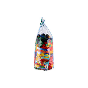 Stavebnice LORI 500 balení pro školky plast 500ks v pytli 30x70x20cm