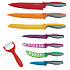 Royalty Line 7 Pieces Multi-Colored Knife Set