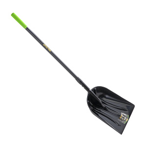 Lopata na sníh a obilí 36,5 cm plastová se sklolaminátovou násadou dlouhá 150cm Procraft GPS-1500