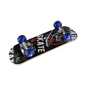 Skateboard drevěný 43cm 3 barvy ve fólii