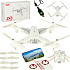 Dron RC SYMA Z3 s kamerou 720P HD, 2,4 GHz, bílý