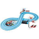 Autodráha Carrera First Mario Nintendo 2,4m plast +2 auta na bat. v krabici 50x30x7cm