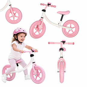 Odrážedlo Trike Fix Balance s růžovým zvonkem Odrážedlo Trike Fix Balance s růžovým zvonkem