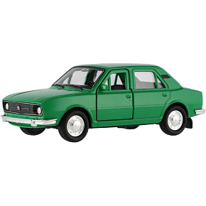 Auto Welly Škoda 105L kov/plast 11cm 1:34-39 na volný chod 4 barvy v krabičce 15x7x7cm