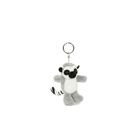 Přívěsek na klíče Lemur kata plyš 7x8cm 0m+