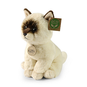 Plyšová kočka ragdoll 23 cm ECO-FRIENDLY SOFT