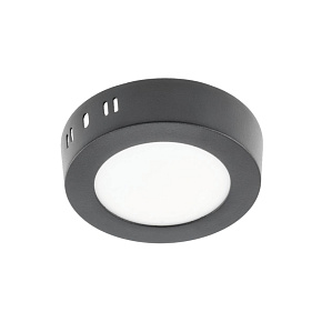 GTV LED stropní svítidlo LD-ORN13W-CBP-10 ORIS Plus 13W přisazený černá, t