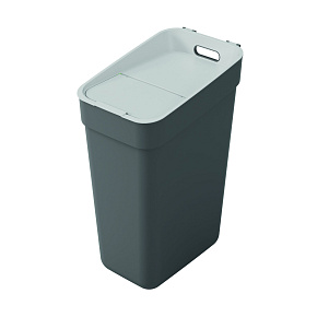 Odpadkový koš Ready to Collect 30L tmavě šedý