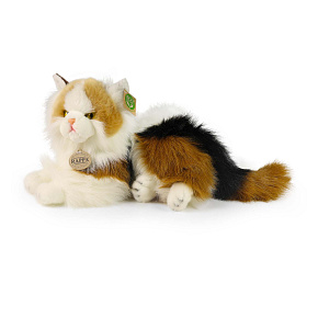 Plyšová kočka Calico 30 cm ECO-FRIENDLY