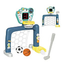 Lebula sada pro děti 3v1 interaktivní branka fotbal basketbal golf sportovní centrum