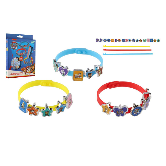 Vyrob si náramek Tlapkova patrola/Paw Patrol kov/plast v krabičce 15x21x2,5cm