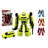 Transformer auto/robot plast 18cm 4 barvy v krabici 19x22x6cm