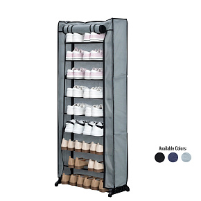 Herzberg HG-8076: 9patrový malý organizér na boty (Modrý1)