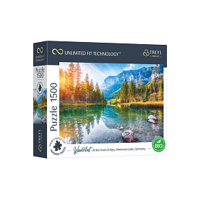 S.CENA Puzzles - _1500 UFT_ - U podna Alp,Jezioro Hintersee, Niemcy