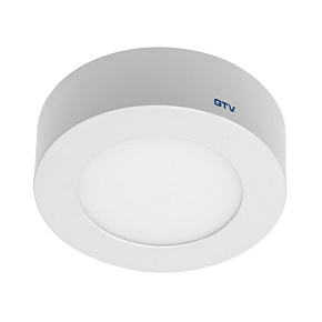 GTV LED stropní svítidlo LD-ORN07W-CBP ORIS Plus 7W přisazený, teplá bílá