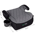 Autosedačka podsedák pro děti i-SIZE výška 125-150 cm držák na nápoje ECOTOYS