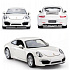 Lebula samochód model kolekcjonerski porsche 911 biały 1:24 d