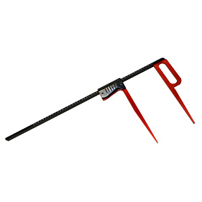 Lesnická průměrka KINEX Red&Black LINE 500 mm (dělení 5 mm), ČSN 25 1277