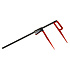 Lesnická průměrka KINEX Red&Black LINE 500 mm (dělení 5 mm), ČSN 25 1277