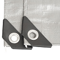 Plachta Procraft ST2x8 200g/m2 nepromokavá s oky 2x8 m stříbrná