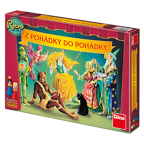 Z pohádky do pohádky retro edice společenská hra v krabici 33x23x3,5cm