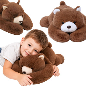 WOOPIE Pluszak Obciążeniowy Miś Antystresowy Sensoryczny Ciężkomiś Przytulanka 65cm 2,5 kg WOOPIE Pluszak Obciążeniowy Miś Antystresowy Sensoryczny Ciężkomiś Przytulanka 65cm 2,5 kg