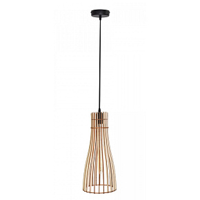 TEMAR Závěsný lustr BOTTLE BUT 410 světlé dřevo 18cm