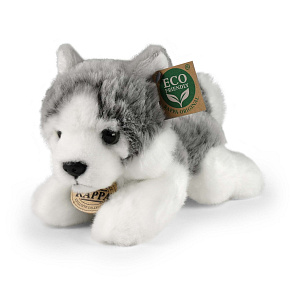 Plyšový pes husky 21 cm ECO-FRIENDLY