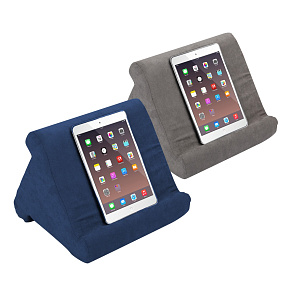 Orange Donkey – Sada polštářů na tablet - šedá a modrá