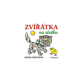 Knížka leporelo CZ text - Zvířátka na statku 10,5x10cm 12m+ Knížka leporelo CZ text - Zvířátka na statku 10,5x10cm 12m+