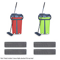 Cenocco CC-9077: Flat Mop with Bucket (Green)