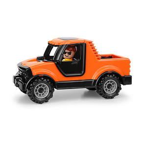 Auto Truckies Pick-up plast 19cm s figurkou v krabici 24m+