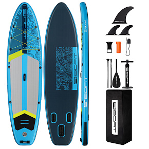 Lebula sup deska pompowana do pływania paddle stand up zestaw 351cm niebieska