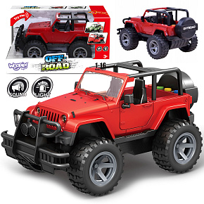 WOOPIE Jeep Auto Terénní Vozidlo se Zvukem a Světlem