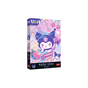 Puzzle Premium Plus: Kuromi 1000 dílků 48x68,3cm v krabici 27x40x6cm