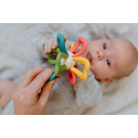 Točáček kytka babyted silikon/plast 9,5x5cm na kartě 0m+