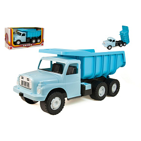 Auto Tatra 148 plast 30cm světle modrá v krabici 35x18x13cm 12m+
